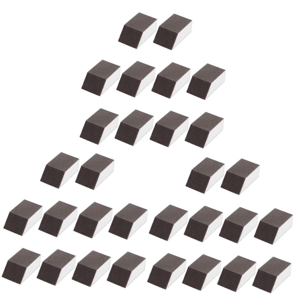 Beaupretty 30piezas Esponjas De Carborundum Multiusos para Cocina para Limpiar Utensilios y Superficies contra Suciedad y Grasa