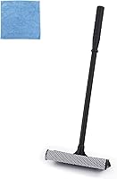 Vista 1 de Matthew - Escobilla multiusos para ventanas con paño de microfibra de alta calidad, esponja de limpieza para parabrisas de automóvil y escobilla