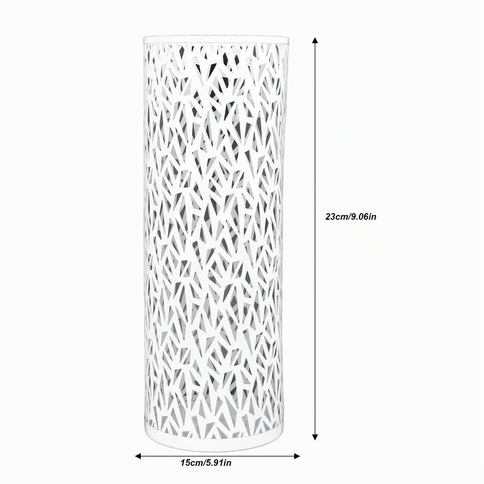 Portaombrelli in metallo, supporto rotondo per ombrelli,Design Classico per Ingresso Ufficio Casa 5.91x9.06cmhogar, Hotel,Oficina(Small)