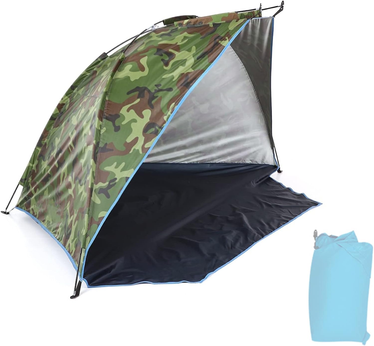 Outdoor Fishing Beach Tents 2 Person Sports Sunshade Shelter Automatic Ventilation Ultra Light Camping Tent for Fish Picnic Beach Park