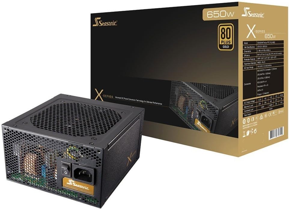 SeaSonic 650W Power Supply X650 SS-650KM3