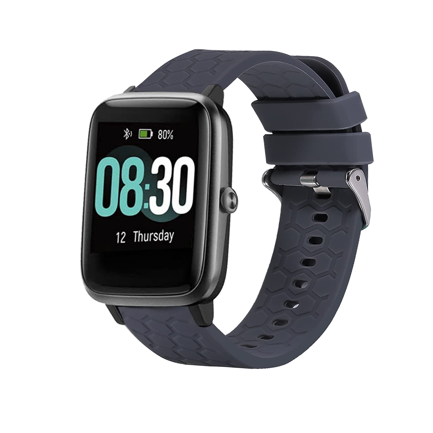 TenCloud Replacement Bands Compatible with iTouch Air 3 40mm (Not the 44mm) Smart Watches, Adjustable Wristbands Silicone Smartwatch Bands for Women