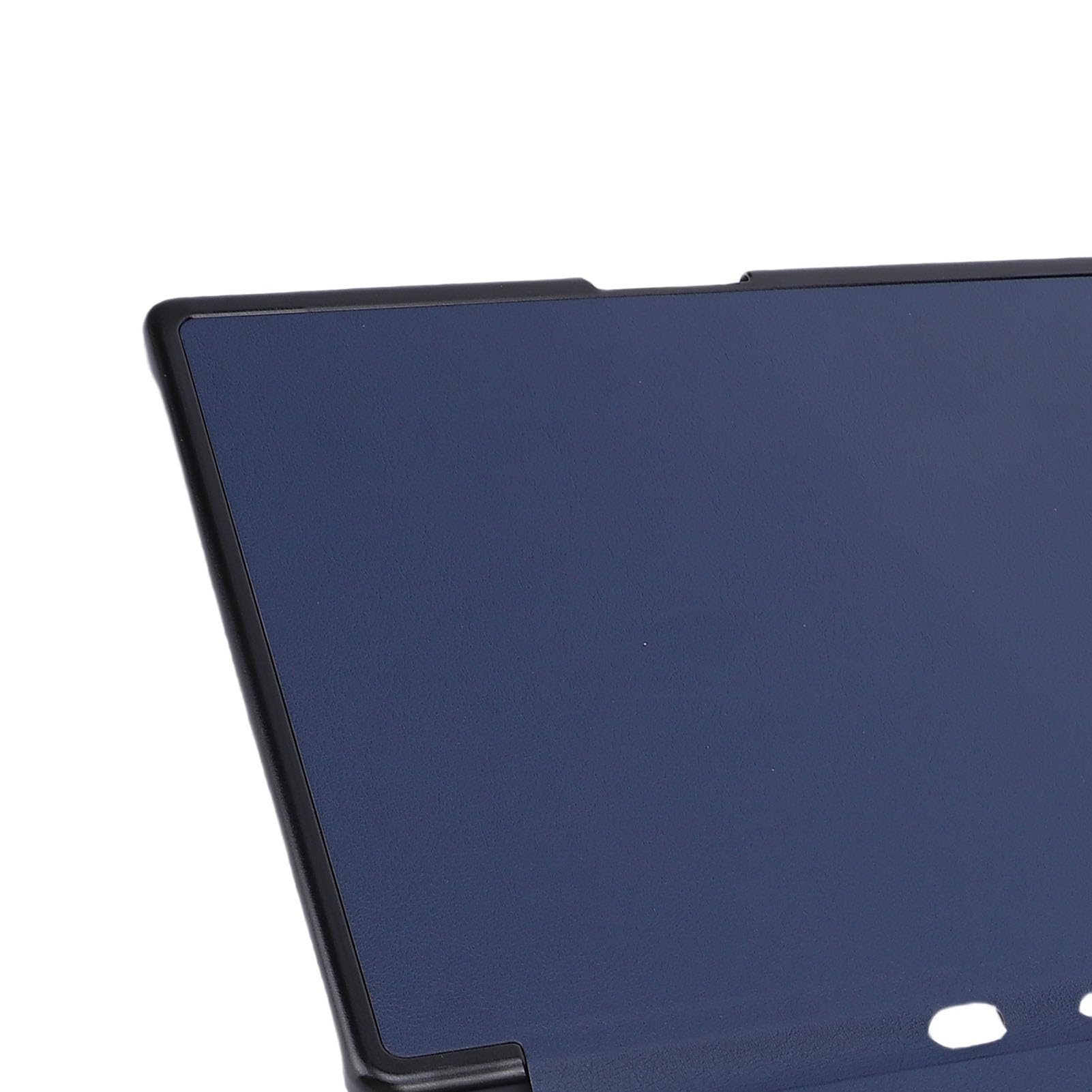 Custodia per Lettore E in Plastica Ed Ecopelle per Kindle Scribe 2022 2024 da 10,2 Pollici con Design del Supporto Pieghevole un Utilizzo Conveniente E una Protezione Completa (Blu scuro)