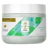 Dove FIFA World Cup 2026 Limited Edition Moisturizing Body Scrub – Palo Santo & Sage Oil, pH‑Balanced Whipped Exfoliator for Hydrated, Radiant Skin, 15 oz