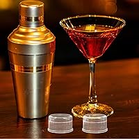 Vista 9 de 10 unids plástico Shaker Cup Cover Bubble Milk Tea Shaker Cup Caps Cocktail Shaker Cup Covers Juice Cups Tapas Hand Drink Mixer Accesorios