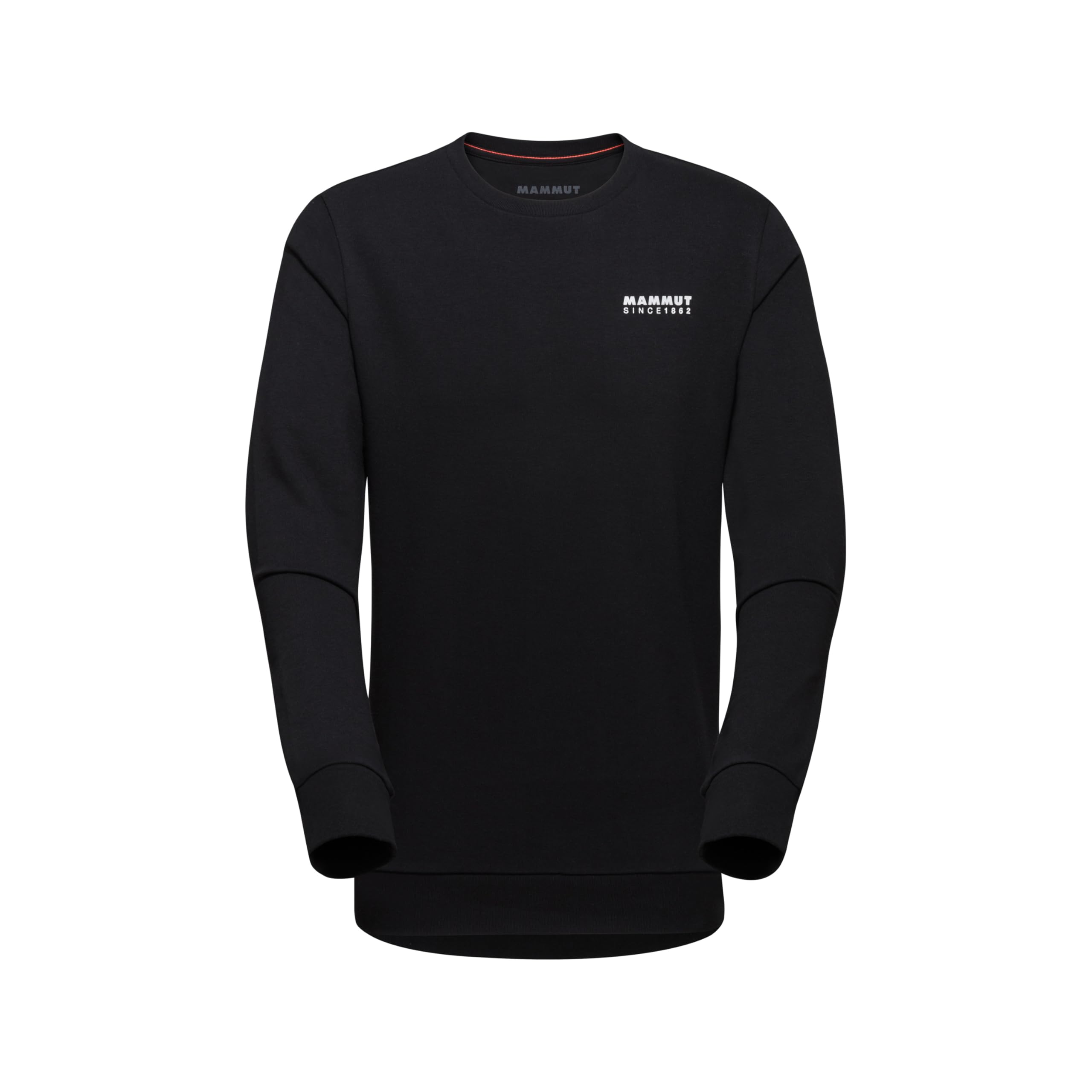 Mammut Core ML Crew Neck Men 1862 | Midlayer Long Sleeve Pullover | Black, XXL