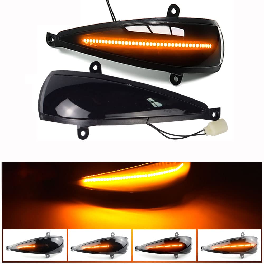 Clignotants LED gauche et droit pour Honda Civic Hatchback MK8 Type-S Type R FN 1 2 3 FK 1 2 3 FK 1 2 3 jaune