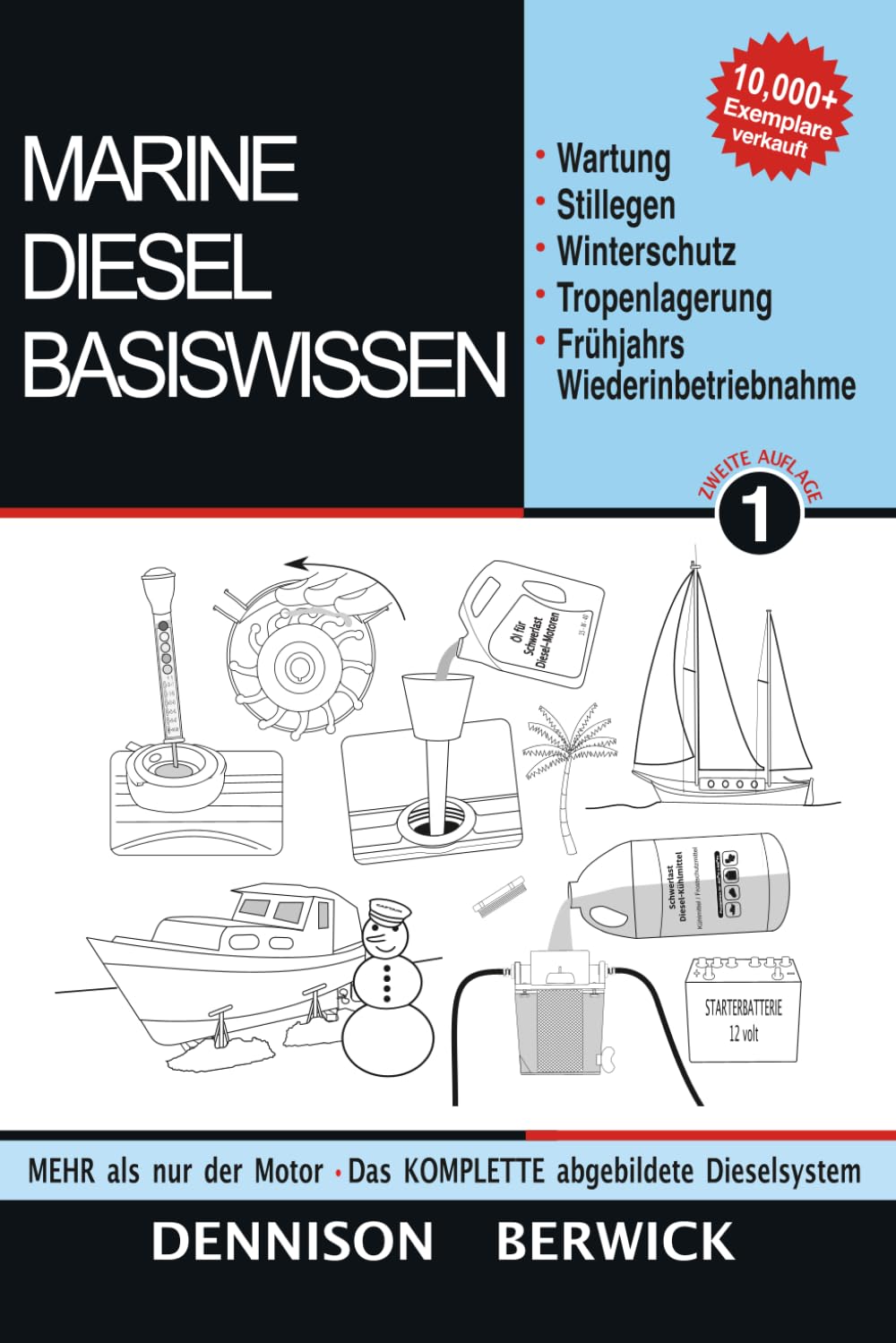 Marine Diesel Basiswissen 1: Wartung, Stilllegen, Winterschutz, Tropenlagerung, Frühjahrs Wiederinbetriebnahme