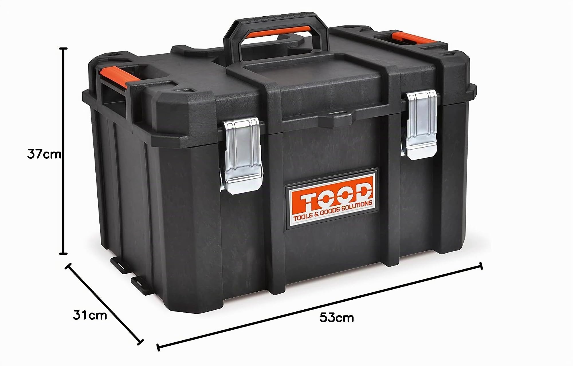 Mallette a outils - TOOD - Étanche - Séparateurs range-outils - 53x37x31 cm