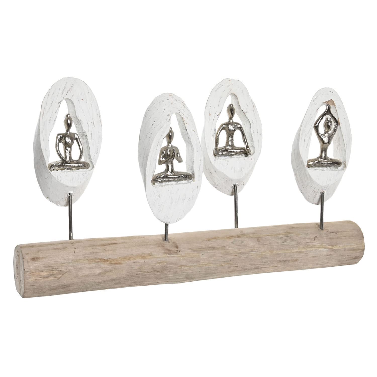 DKD Home Decor Figura Decorativa, Madera, Estándar