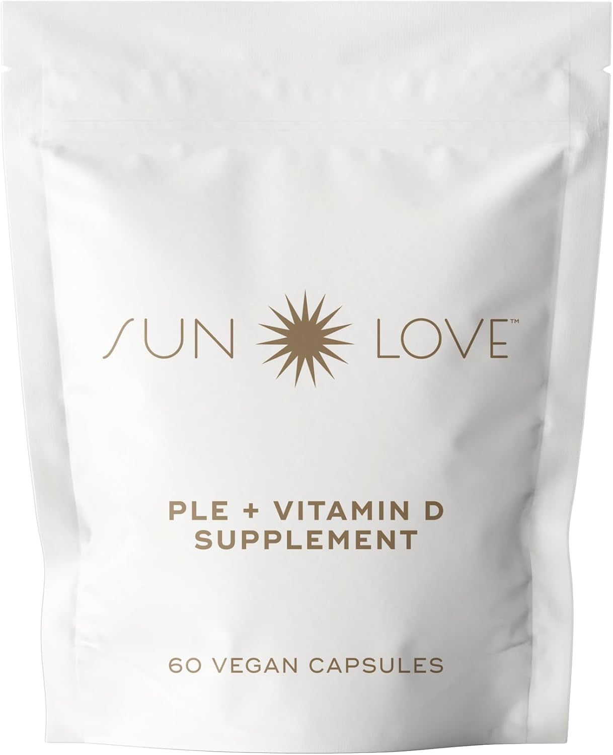 SUN LOVE PLE + Vitamin D Supplement - Refill - 60 Vegan Capsules