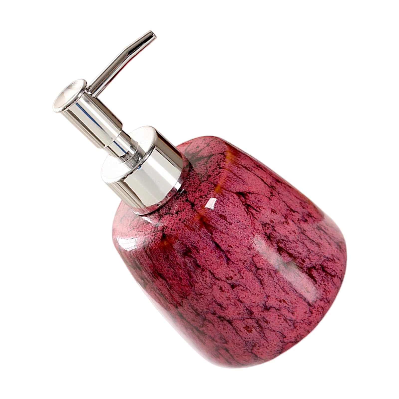 carotoe Ceramic Soap Dispenser Soap Holder for Bathroom Countertop Organization with Modern Design for Household Decorationi Bathroom Accessories