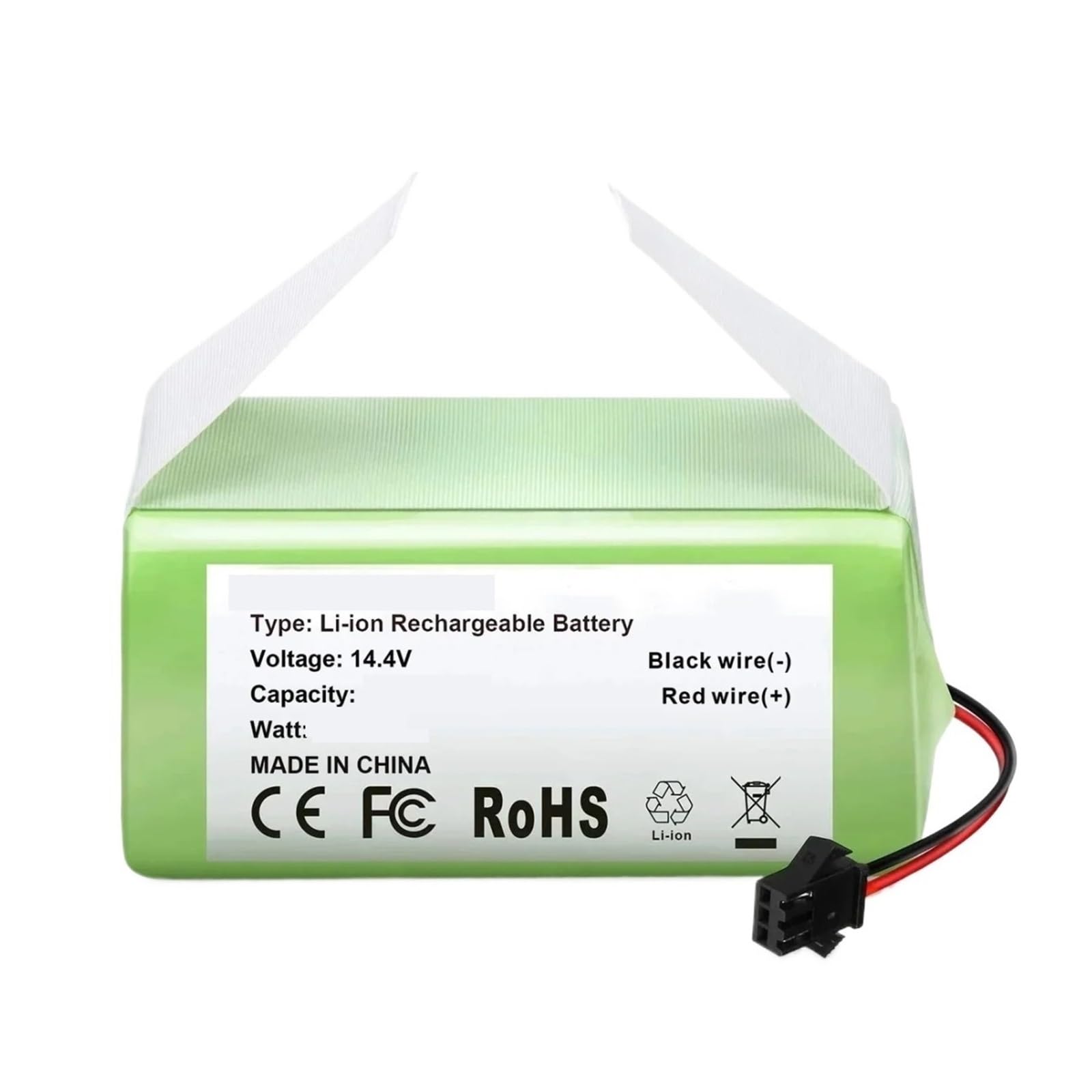 JKDND 14.4v 2600mAh Compatible With Amarey A800 A900 Vacuum Cleaner Replacement Battery