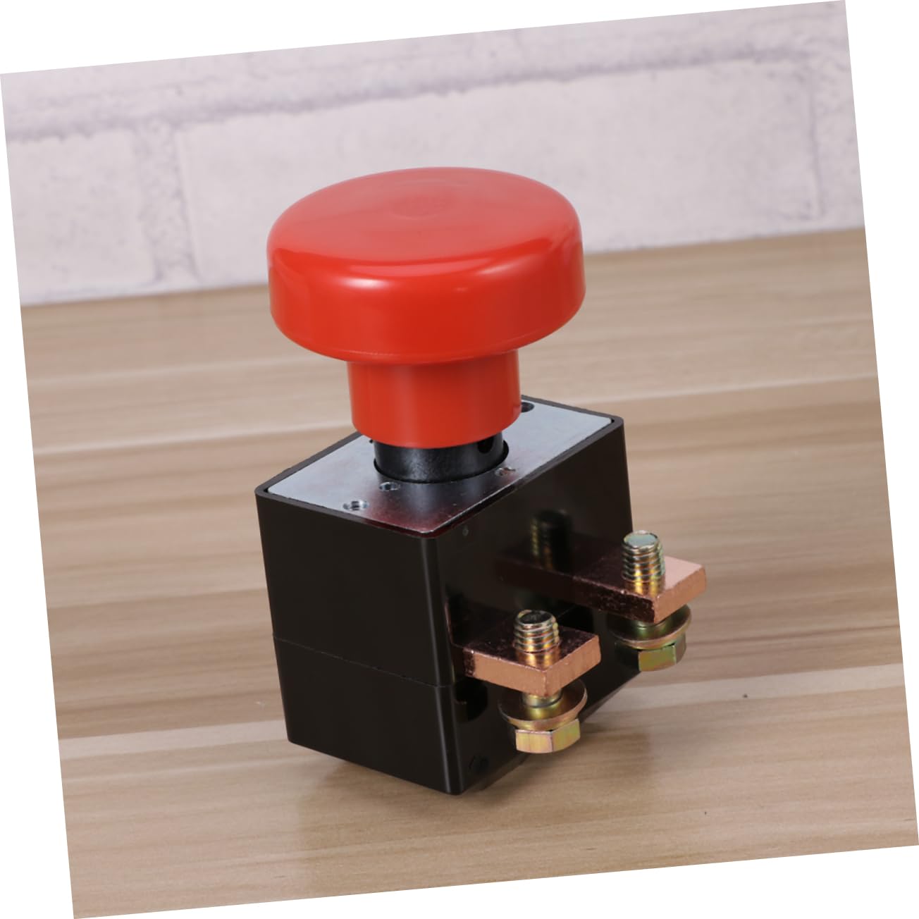 OUNONA Momentary Push Button Switch Emergency Stop Push Button for Car Switch Panel for Electric Trucks