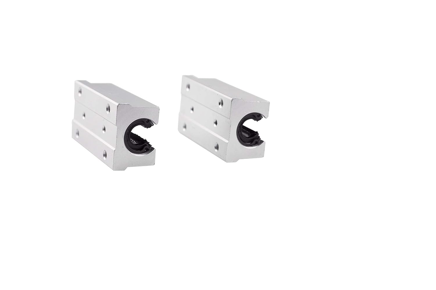 Linear Rail CNC Parts SBR16 1800mm/ 70,87inches 16mm 2 pcs Fully Supported Linear Rail + 4pcs SBR16LUU Block Bearing