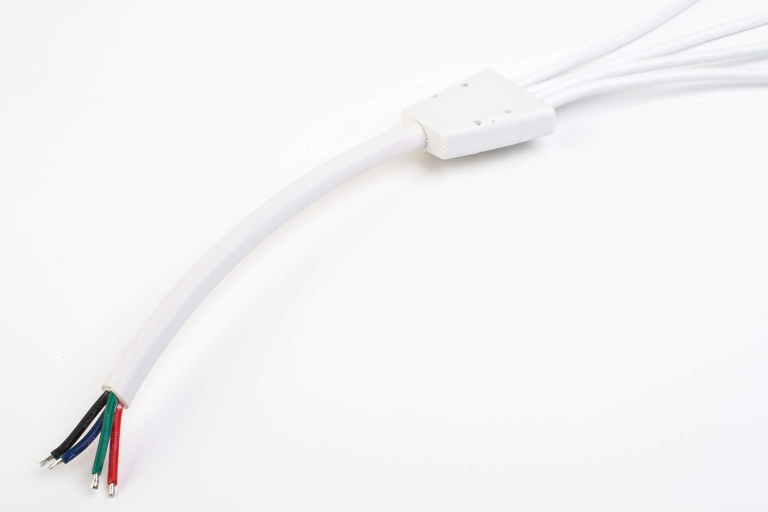 Heavy Duty 1 to 4 Female RGB LED Splitter Cable for LED Controller Strip Module 5050 3528