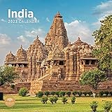 2023 India Wall Calendar by Bright Day, 12x12 Inch, Beautiful Scenic Asia Travel Destination Photography