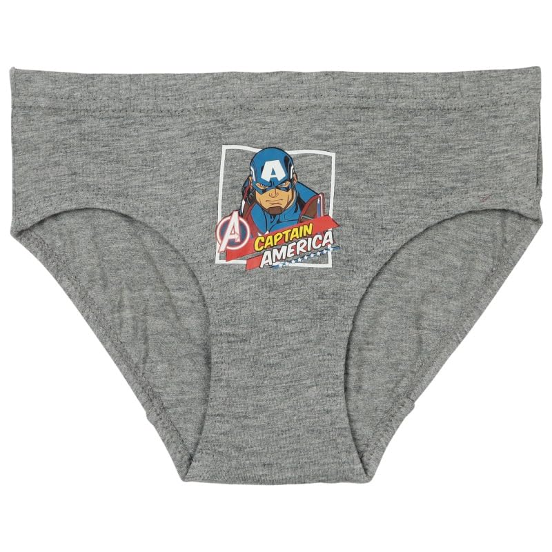 Image of Boy's Cotton Printed Brief Pack of 5 Print Suitable for All Day Wear with Ultrasoft and Durable Waistband for Rash Free Experience (Color & Print May Vary)