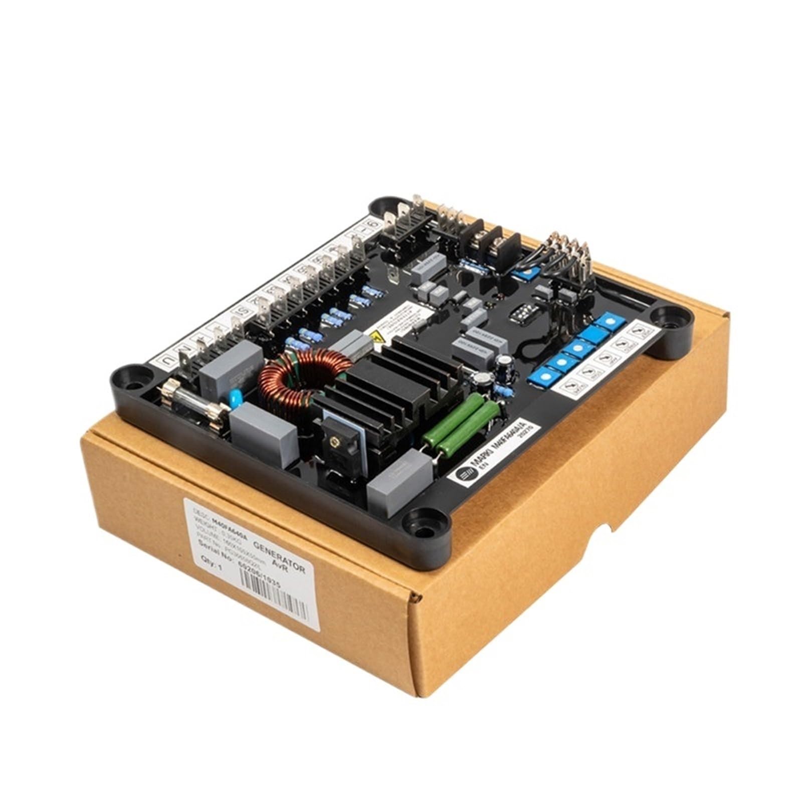 CSKWLLNBC 1pcs 3 Phase AVR M40FA640A Diesel Generator Stabilizer Automatic Voltage Regulator Spare Parts(M40FA640A)