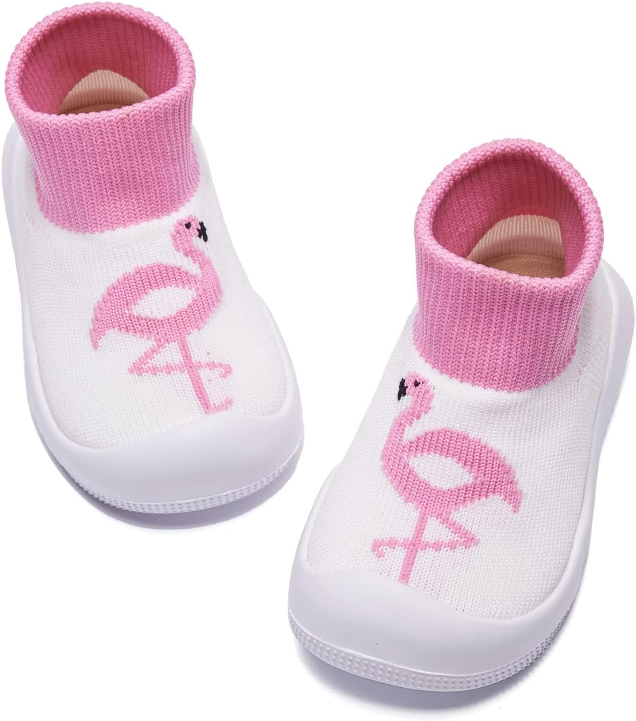 Engtoy Baby Sock Shoes Baby Walking Shoes Infant Non-Slip Breathable Slippers with Soft Rubber Sole Baby Boys Girls Slip On Sneakers