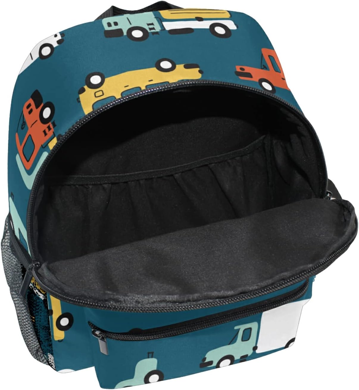 Kids Backpack for boys Car Childish Truck Toddler Bags Children Preschool Kindergarten Small Chest Strap 3-8 Years Old - Image 3