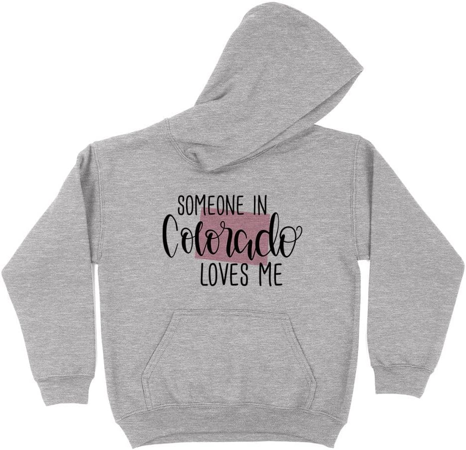 Someone in Colorado Loves Me Kids Hoodie Sweatshirt Youth