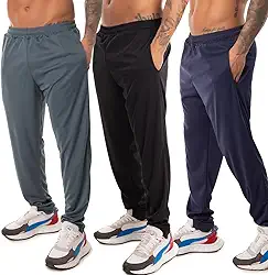 Kit 3 Calça Academia Esportivo Treino Corrida Com Bolsos Masculino