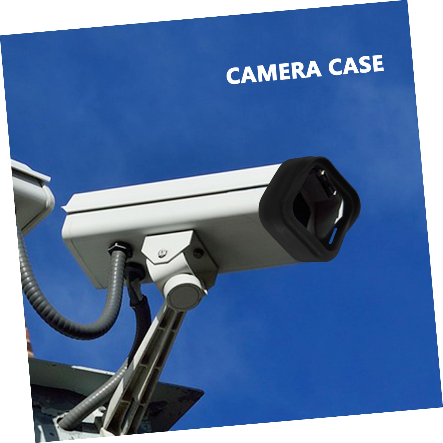 NUOBESTY Silicona para Cámara Exterior Pack De Compatible con Blink Outdoor Protección contra UV Y Caídas Cubierta De Seguridad para Exteriores 3 Piezas X 4