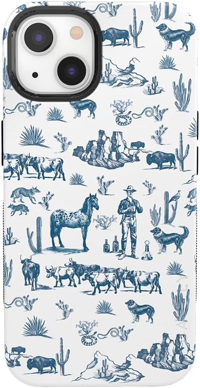 Casely iPhone 13 Case | Compatible with MagSafe | Wild West Adventure | Desert Western Case