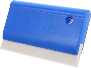INOOMP Herramienta para Vinilo Automotriz con Mango Ergonómico Raspador para Película de Cambio de Color Aplicador de Vinilo para Envoltura de Coches y Láminas de Ventana Azul