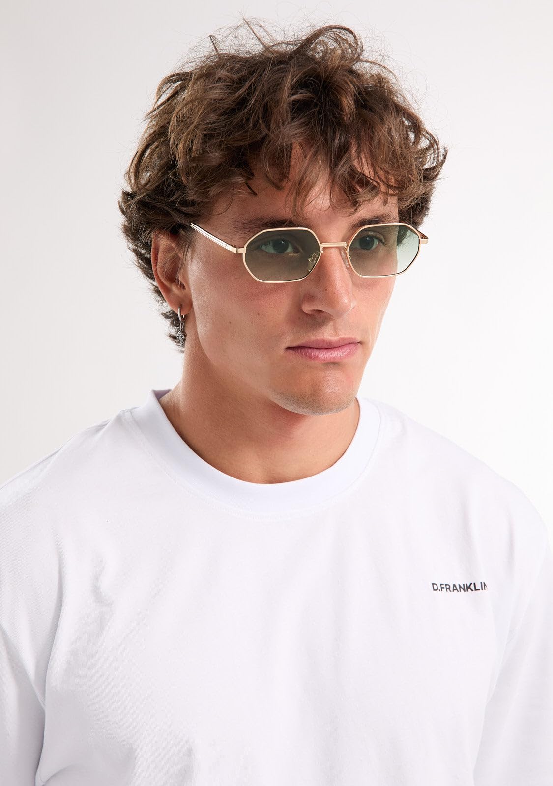 D.Franklin Gafas de sol unisex con cristales de protección UV - Modelo capri - Oval - Para Hombre y Mujer - Sunglasses