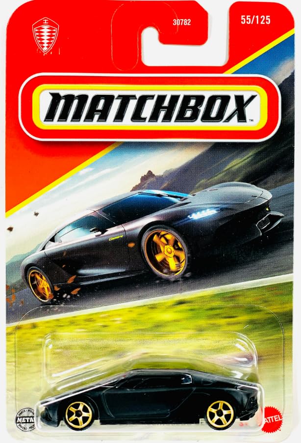 Matchbox Pack 5 Vehículos Exóticos 1:64 Escala miniatura 2