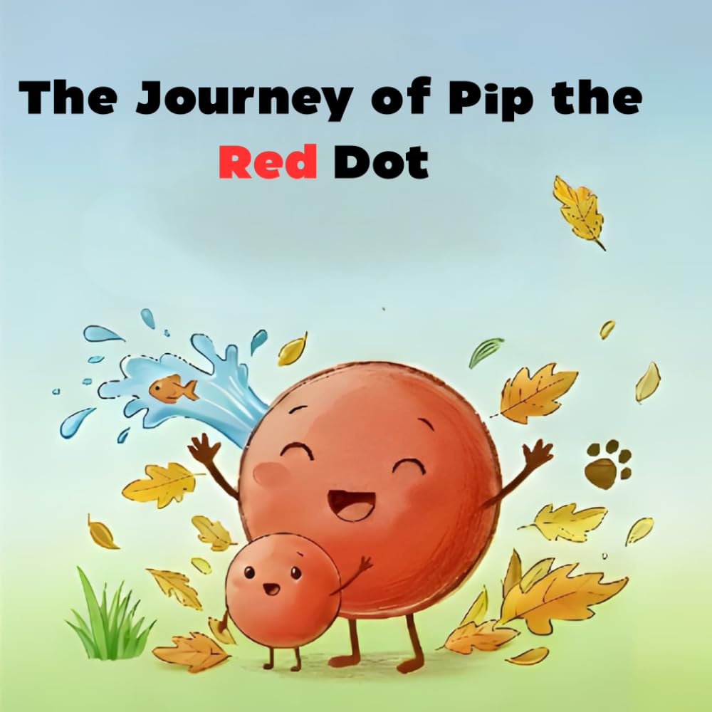 The Journey of Pip the Red Dot: A Sweet Adventure of Discovery