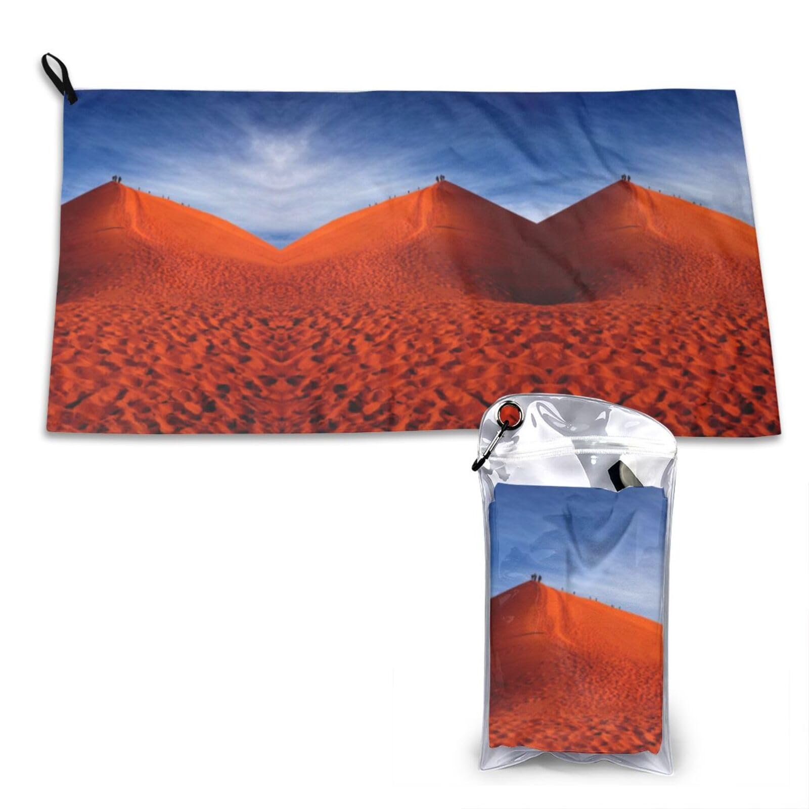 WXWJSHMGC Desert Print Cooling Towel, Gym Towel,Cooling Towels For Neck, Soft Breathable Travel Cool Towel,Sports Towels For Gym,Camping