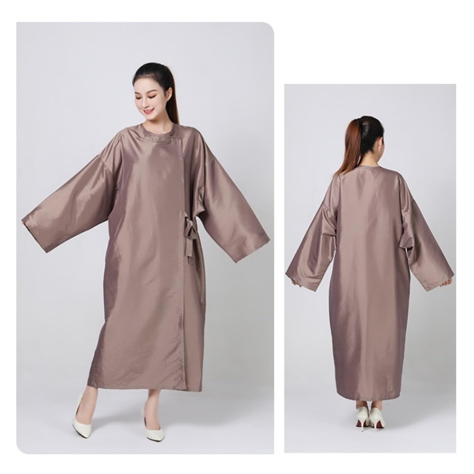 Mantella Parrucchiere Grembiule for abito da cliente del salone | Mantella da parrucchiere, abito for gli ospiti, camicia da notte, avvolgente