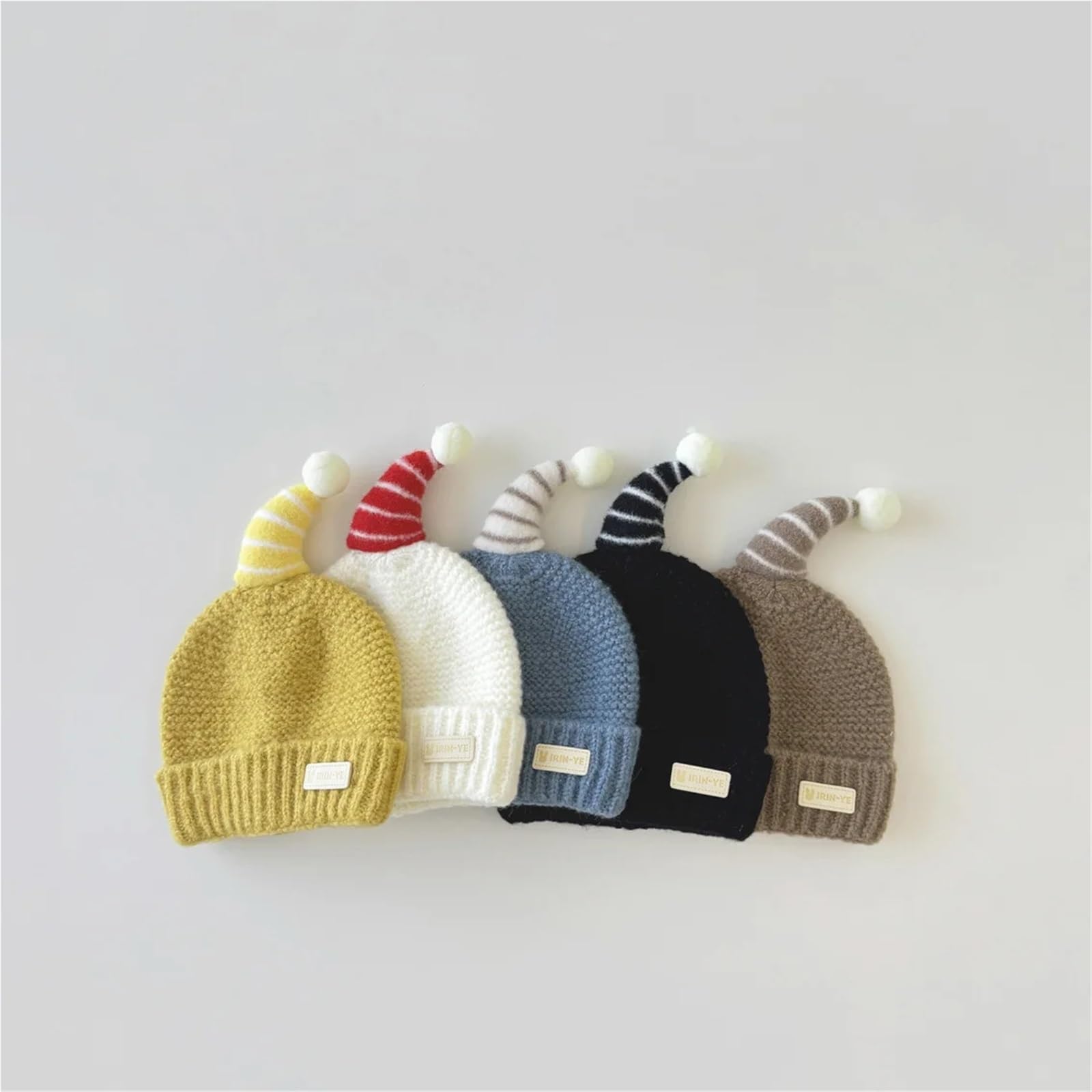 Baby Knitted Hat w/Super Ear Protection, Warm Outdoor Sports Cap for Boys & Girls, Autumn Winter Novelty Beanie 3M-2Y(Hat 7)
