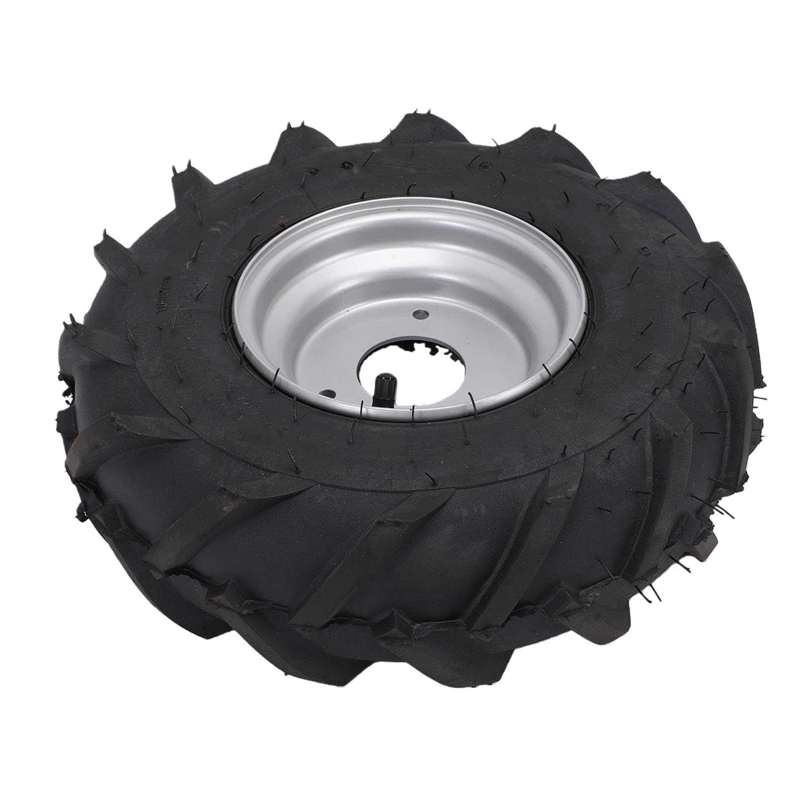 Akozon Opona 13x5.00 6 z felgą ze Stopu Srebra, Bezdętkowa Opona Gumowa Próżniowa Odporna na Przebicie do Quadów, Quadów, Gokartów, Wózków Golfowych, Mini Rowerów, Kosiarek