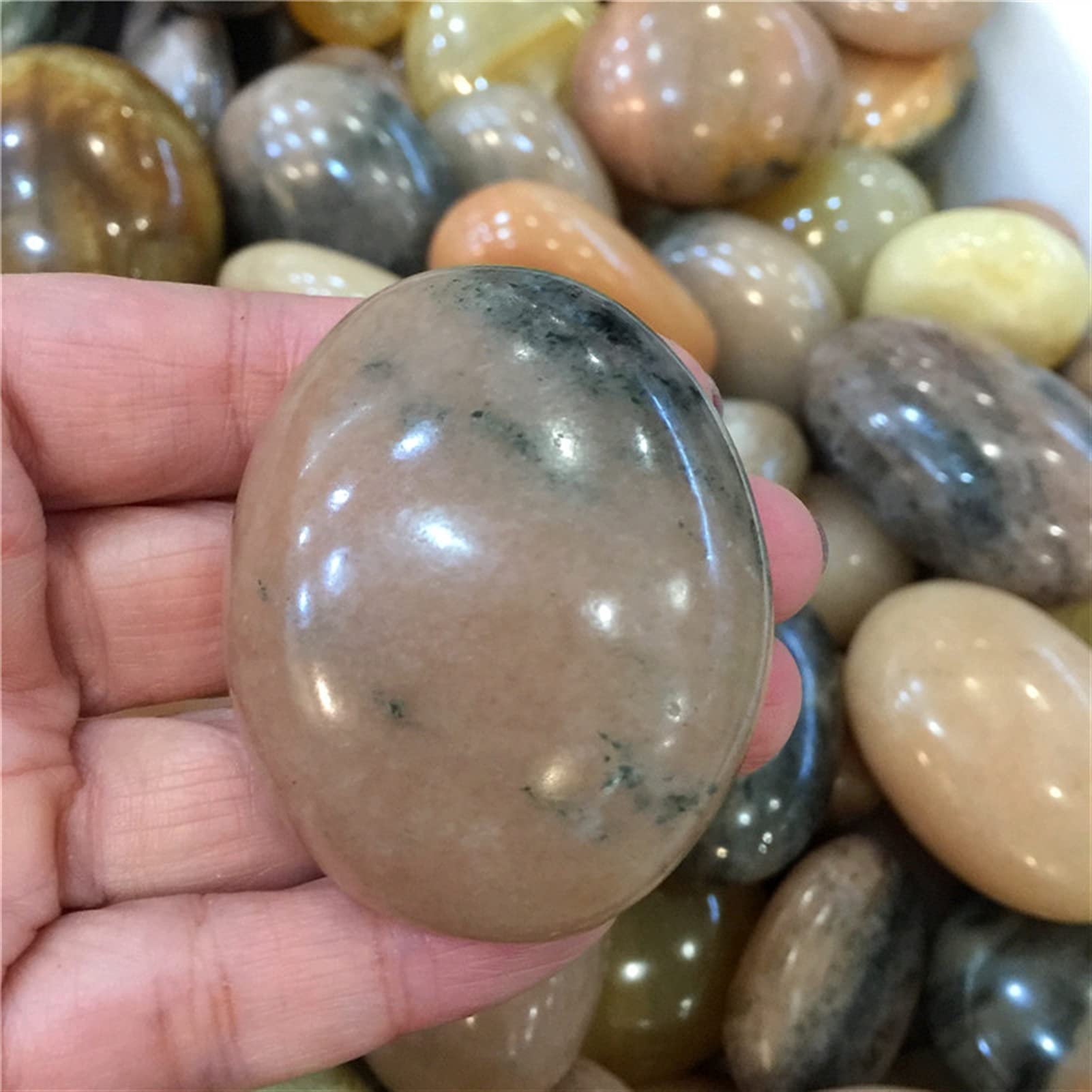 1pcs Natural Sun Stone Stone Raw Gemstone Heliolite Jade Crystal Mineral crystals