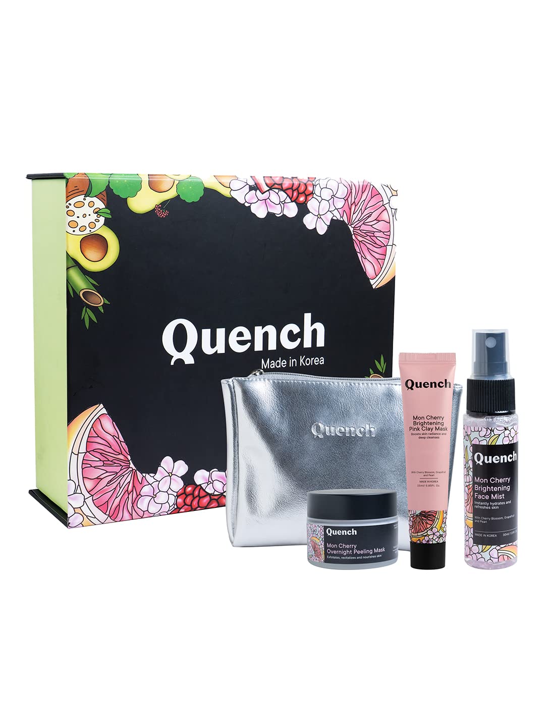 Quench Glow Up Essentials Kit | Made in Korea | Gift Set with 