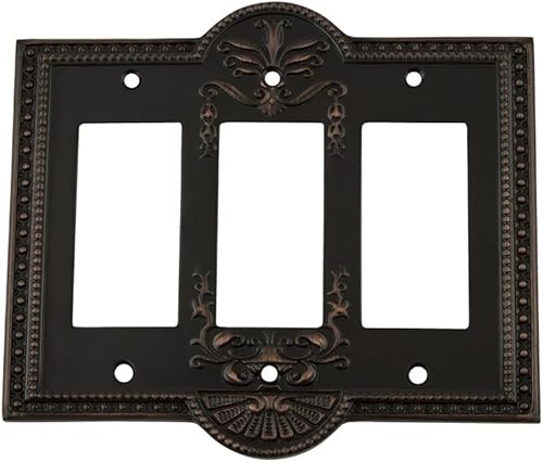 Nostalgic Warehouse Placa de cubierta para interruptor de luz Meadows