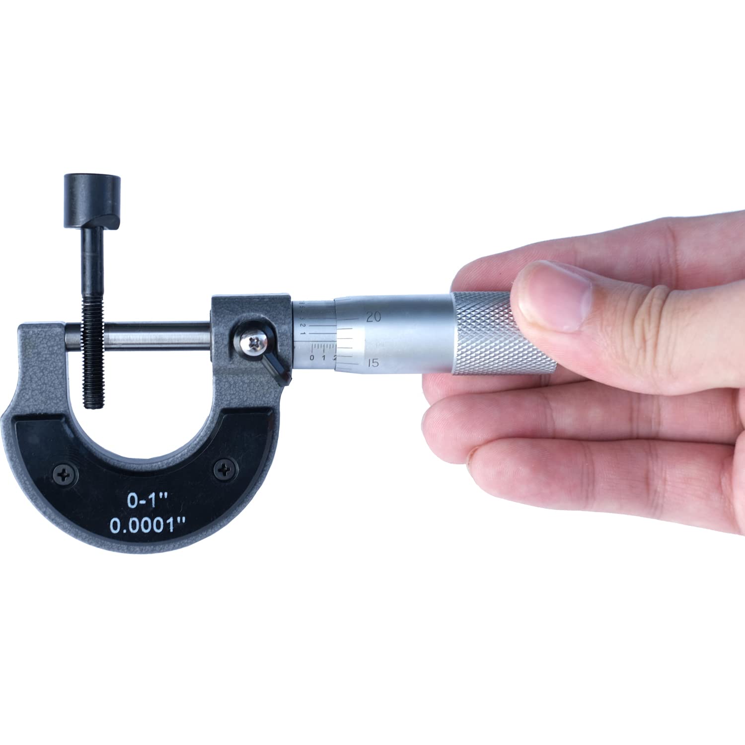 Carbide Tip Micrometers Premium Outside Micrometer Set 0-4 Inch - Precision Machinist Tools With Carbide Tips Machinist Measuring Tools - Foto 2