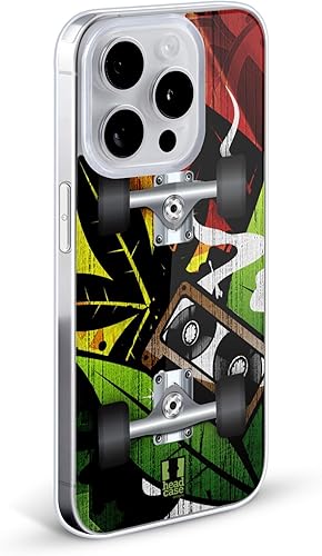 Miniatura 2 de Head Case Designs Reggae Skateboards Soft Gel Case Compatible with Apple iPhone 11