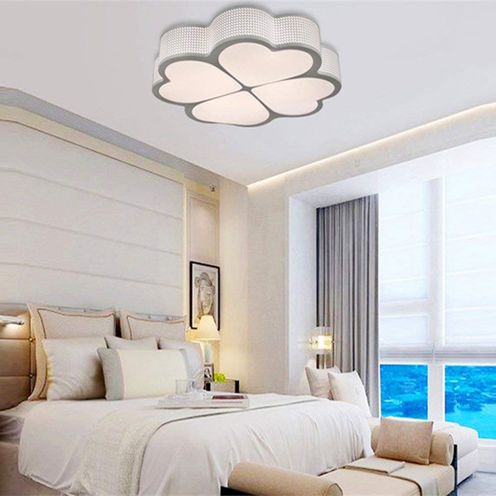 HomeLavaCeiling Light with 4 LED Strip Light Warm White for Living Room/Bedroom/Kitchen/Office/Hotel (White Light)