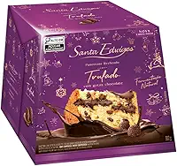 Santa Edwiges Panettone Recheado Trufado Com Gotas De Chocolate 500G
