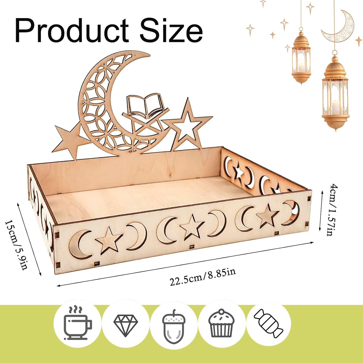 Datumhouder | Ramadan Mubarak | Ramadan decoraties | tafeldecoraties | cadeau | cadeau-idee | tafeldecoratie | Ramadan schaal | hars | maan/ster | dadels - België Datumhouder | Ramadan Mubarak | Ramadan decoraties | tafeldecoraties | cadeau | cadeau-idee | tafeldecoratie | Ramadan schaal | hars | maan/ster | dadels - België
