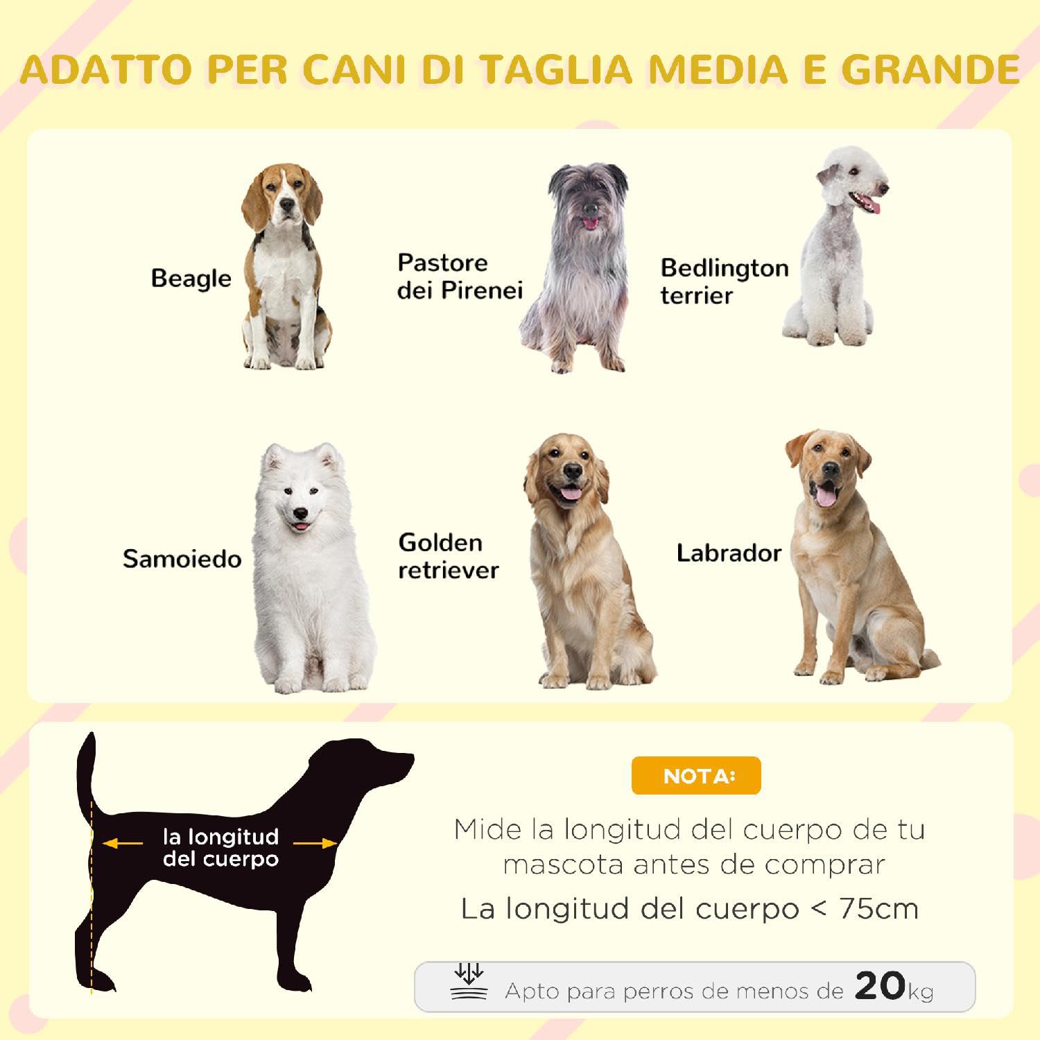 Cuccia Cane Taglia Media da Esterno con Tetto Apribile in Legno 101x66.5x70.5 cm Grigio
