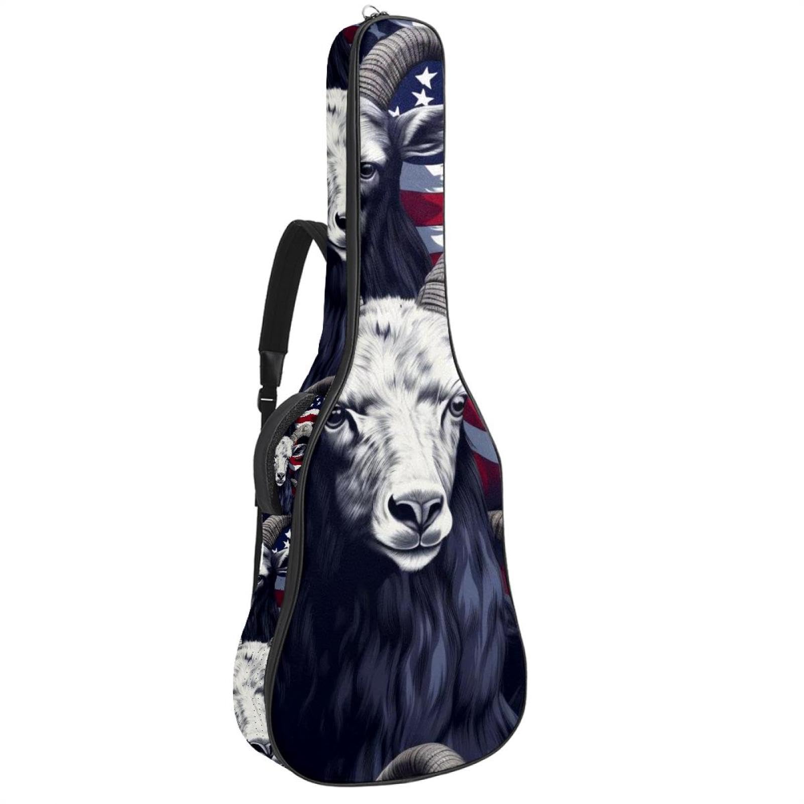 Housse guitare acoustique 41 pouces imperméable avec compartiment poches - 8