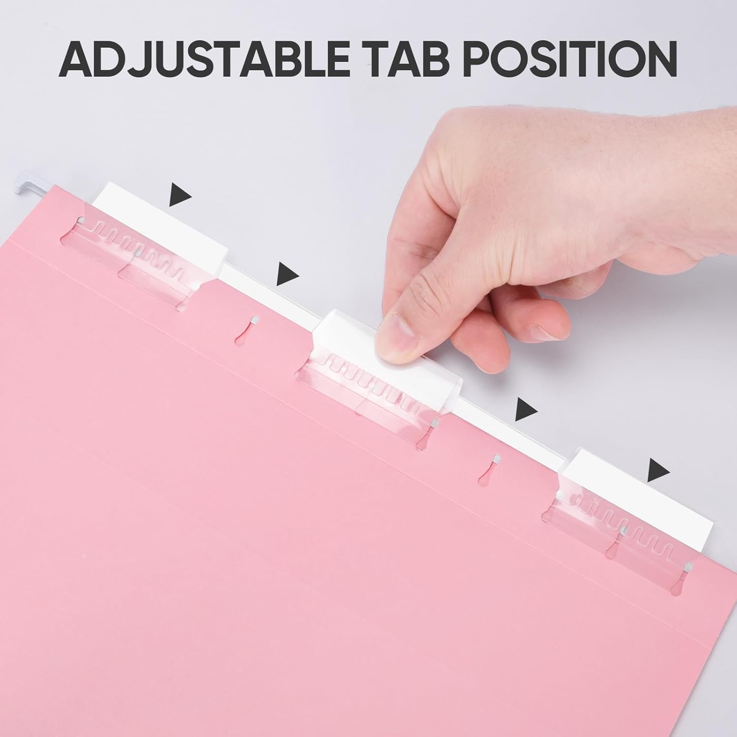 BALEINE 16PK Hanging File Folders, Letter Size Hanging Folders with 1/5-Cut Tabs for Filing Cabinets, File Boxes (16PK, Letter Size) - Image 2