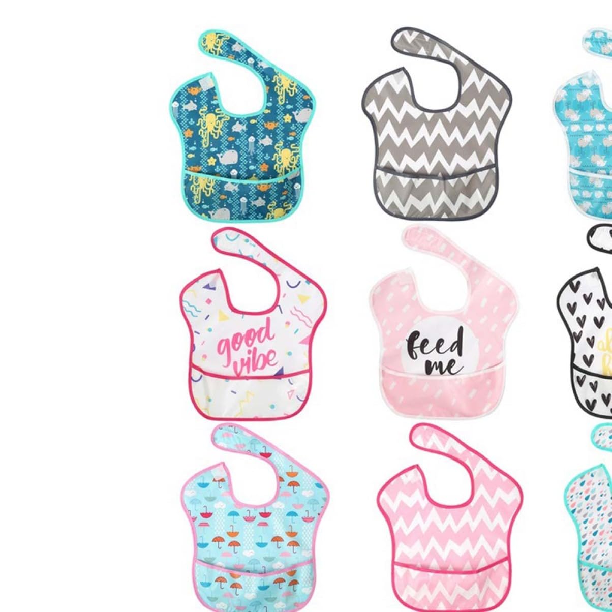 TOYANDONA 9 Piezas Baberos Bandana Para Bebé Babero De Tela Baberos Para Bebé Baberos Para Hombres Y Mujeres Toalla De Saliva Para Bebé Baberos Impermeables Para Baba De Bebé Baberos Para
