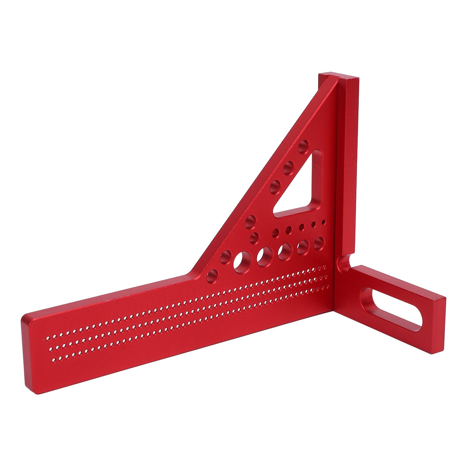 Woodworking Ruler Set Aluminum Alloy Multifunctional Compact Carpenter Square Woodworking Scriber